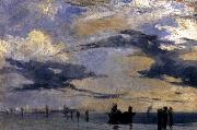 Richard Parkes Bonington On the Adriatic oil